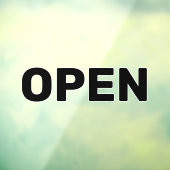 Maak Je Eigen Eenvoudige Aangepaste Open Raam Clin Raamsticker (Vel 3)