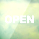 Maak Je Eigen Eenvoudige Aangepaste Open Raam Clin Raamsticker (Vel 3)