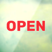 Maak Je Eigen Eenvoudige Aangepaste Open Raam Clin Raamsticker (Vel 3)