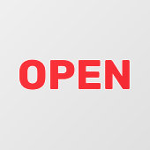 Maak Je Eigen Eenvoudige Aangepaste Open Raam Clin Raamsticker (Vel)