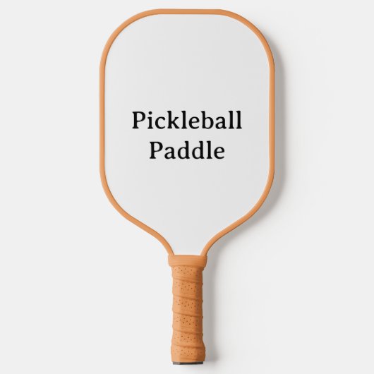 Maak Je Eigen Eenvoudige Aangepaste Pickleball Paddle (Voorkant)