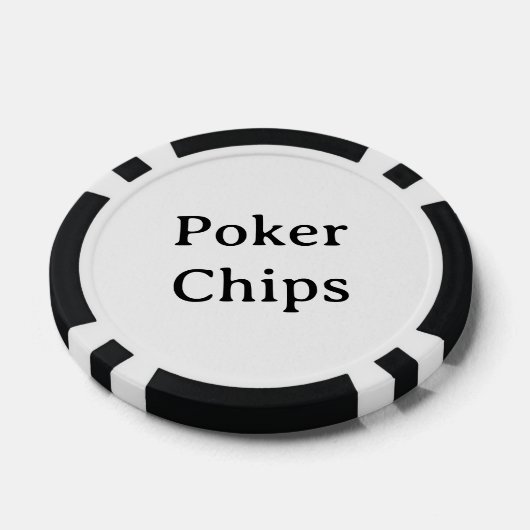 Maak Je Eigen Eenvoudige Aangepaste Poker Chips (Enkel)