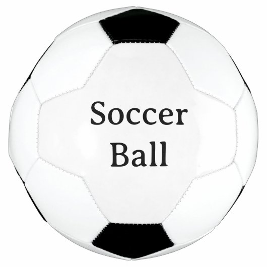 Maak Je Eigen Eenvoudige Aangepaste Standaard Voetbal (Voorkant)