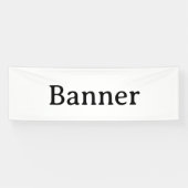 Maak je eigen eenvoudige aangepaste vinyl 2.5' x 8 spandoek (Horizontaal)
