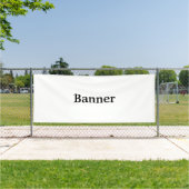 Maak Je Eigen Eenvoudige Aangepaste Vinyl 4' x 10' Spandoek (Insitu)