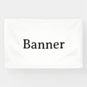 Maak je eigen eenvoudige aangepaste vinyl 76 x 122 spandoek (Horizontaal)