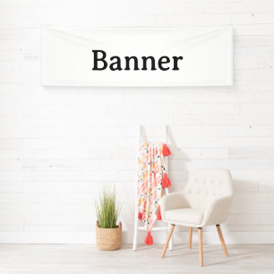 Maak Je Eigen Eenvoudige Aangepaste Vinyl 76cm x 2 Spandoek
