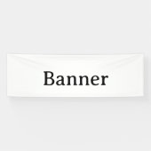 Maak Je Eigen Eenvoudige Aangepaste Vinyl 76cm x 2 Spandoek (Horizontaal)