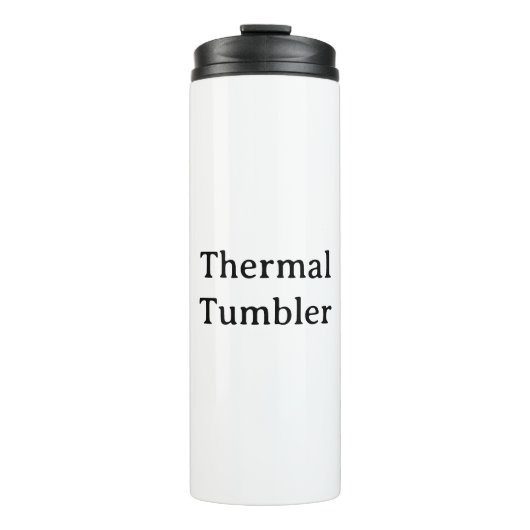 Maak Je Eigen Eenvoudige Aanpassing Thermosbeker (Voorkant)