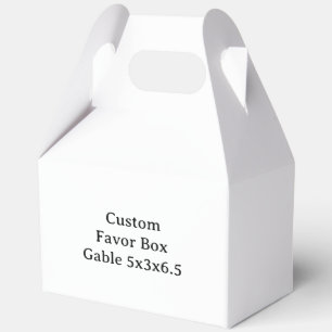 maak je eigen eenvoudige Gable 5x3x6.5 Bedankdoosjes