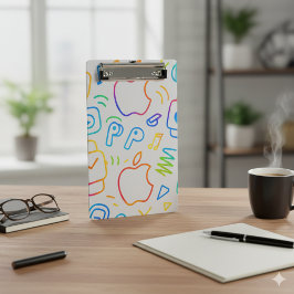 Maak je eigen eenvoudige gepersonaliseerde trendin mini klembord