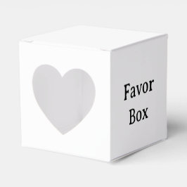 Maak Je Eigen Eenvoudige Hart 5cm x 5cm x 5cm Bedankdoosjes