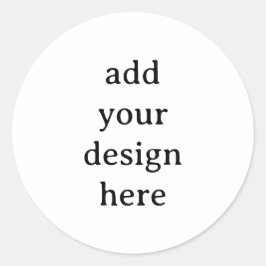 Maak Je Eigen Eenvoudige Kleine 1½" (vel van 20) Ronde Sticker