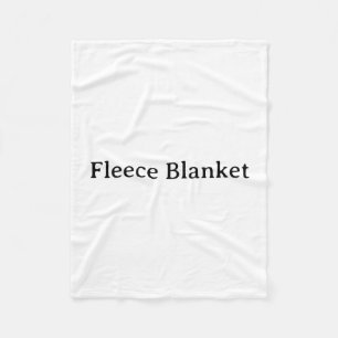 Maak je eigen eenvoudige merkpromotie 30"x40" fleece deken