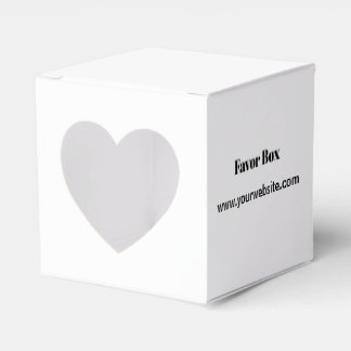 Maak Je Eigen Eenvoudige Merkpromotie Hart 2x2x2 Bedankdoosjes
