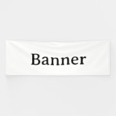 Maak je eigen eenvoudige op maat gemaakte vinyl 1, spandoek (Horizontaal)