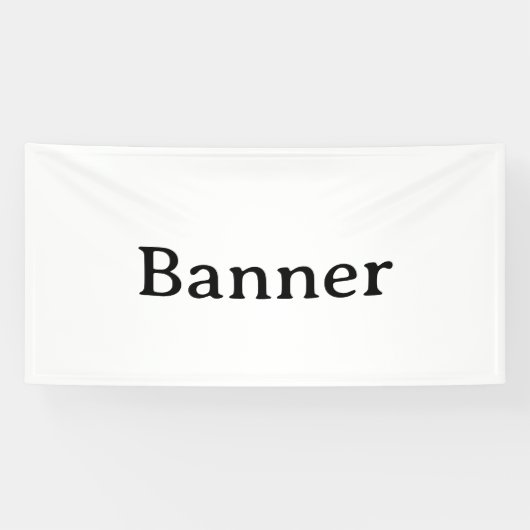 Maak je eigen eenvoudige op maat gemaakte vinyl 1, spandoek (Horizontaal)