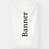 Maak je eigen eenvoudige op maat gemaakte vinyl 3' spandoek (Verticaal)