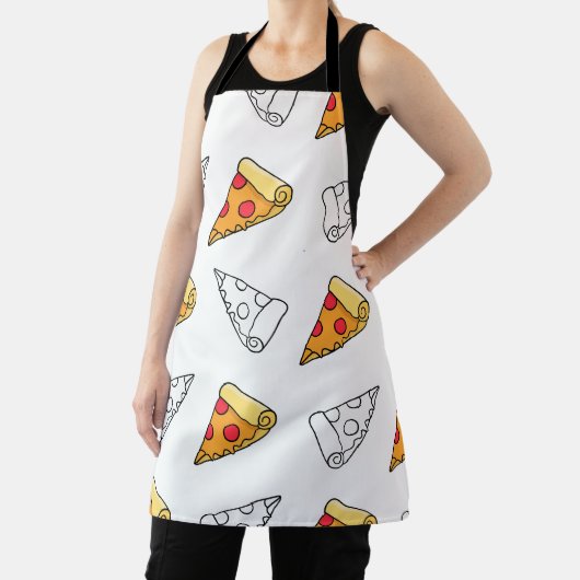Maak Je Eigen Eenvoudige Pizza print Schort (Insitu)
