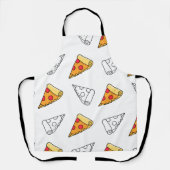 Maak Je Eigen Eenvoudige Pizza print Schort (Voorkant)