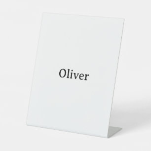 Maak Je Eigen Eenvoudige Professionele 8" X 10" Reclamebord Met Voetstuk
