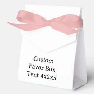 maak je eigen eenvoudige tent 4x2x5 bedankdoosjes