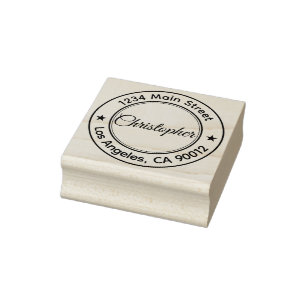 Maak Je Eigen Eenvoudige Typografie Rubber Stempel