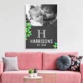 Maak je eigen eerste Vaderdag foto Canvas Afdruk (Insitu (Woonkamer))