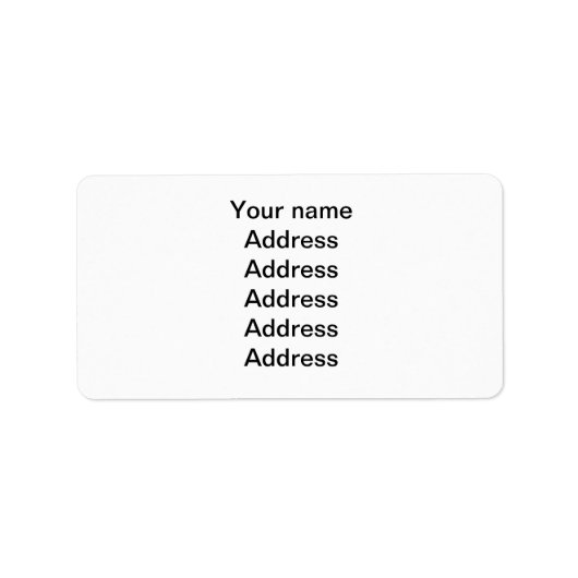 Maak je eigen eigen aangepast etiket (Voorkant)