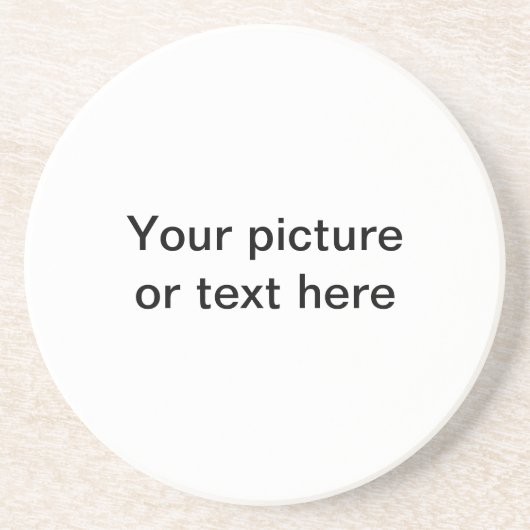 Maak je eigen eigen aangepast zandsteen onderzetter (Voorkant)