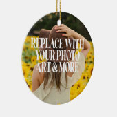 Maak je eigen eigen maatwerk keramisch ornament (Rechts)