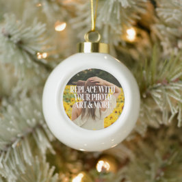 Maak je eigen eigen maatwerk keramische bal ornament