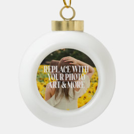 Maak je eigen eigen maatwerk keramische bal ornament