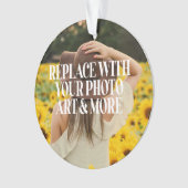 Maak je eigen eigen maatwerk ornament (voorkant)