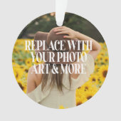 Maak je eigen eigen maatwerk ornament (voorkant)