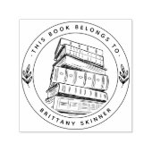 Maak je eigen elegante, op maat gemaakte boek  zelfinktende stempel (Design)