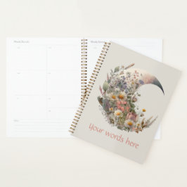 Maak Je Eigen Elysische Bloemensikkelmaan Planner