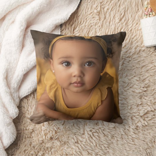 Maak je eigen enkel papiervel! Aangepaste fotosjab Kussen (Deken)