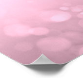 Maak je eigen enkel papiervel! Bokeh achtergrond - Poster (Hoek)