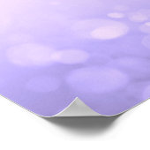 Maak je eigen enkel papiervel! Bokeh Lights Achter Poster (Hoek)