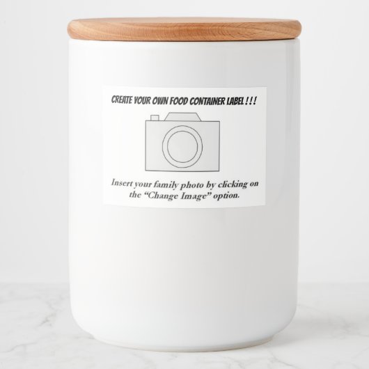 Maak je eigen enkel papiervel! ETIKET VAN DE VOEDI (Voorkant)