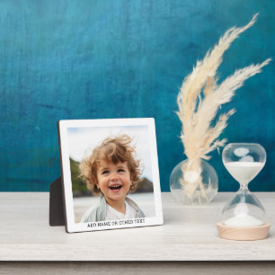 Maak Je Eigen Enkele Fotogalerij witte rand Fotoplaat