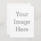 Enkele feestdagenkaart, maat: 10,8 x 14 cm, papier: Signature Mat, hoeken: Vierkant (Voorkant / Achterkant)