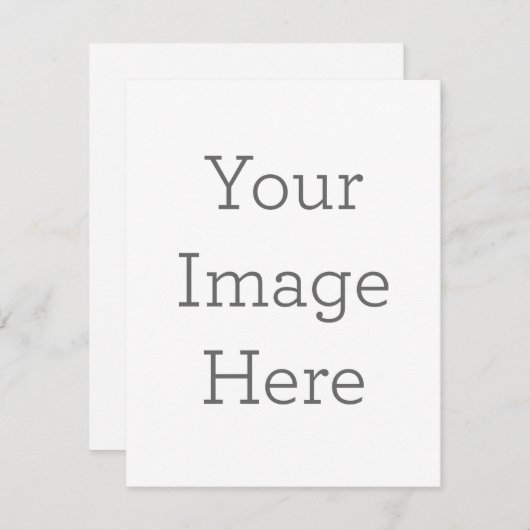 Enkele feestdagenkaart, maat: 10,8 x 14 cm, papier: Signature Mat, hoeken: Vierkant (Voorkant / Achterkant)