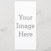 10,2 x 22,9 cm Enkele programmakaart (Voorkant)