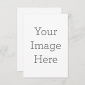 8,9 x 12,7 cm Enkele Save The Date kaart (Voorkant / Achterkant)