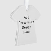 maak je eigen Enkele Standaard Afmeting Ornament (voorkant)