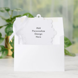 maak je eigen Enkele Standaard Afmeting Ornament Kaart
