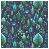 Maak je eigen etherische groene blauwe wilde bloem stof (Close Up)
