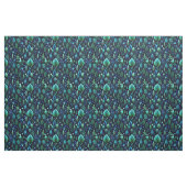 Maak je eigen etherische groene blauwe wilde bloem stof (Fat Quarter)